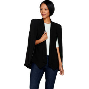 G.I.L.I. Cape Blazer With Front Pockets Size 18